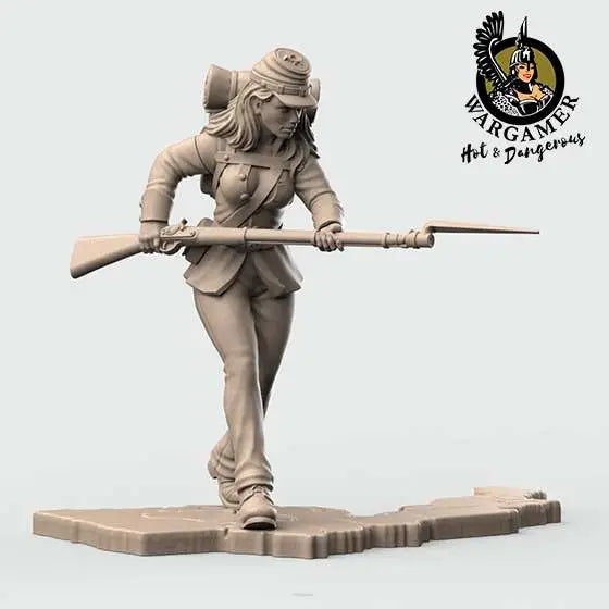 54 mm CLARA FROM THE UNION INFANTRY