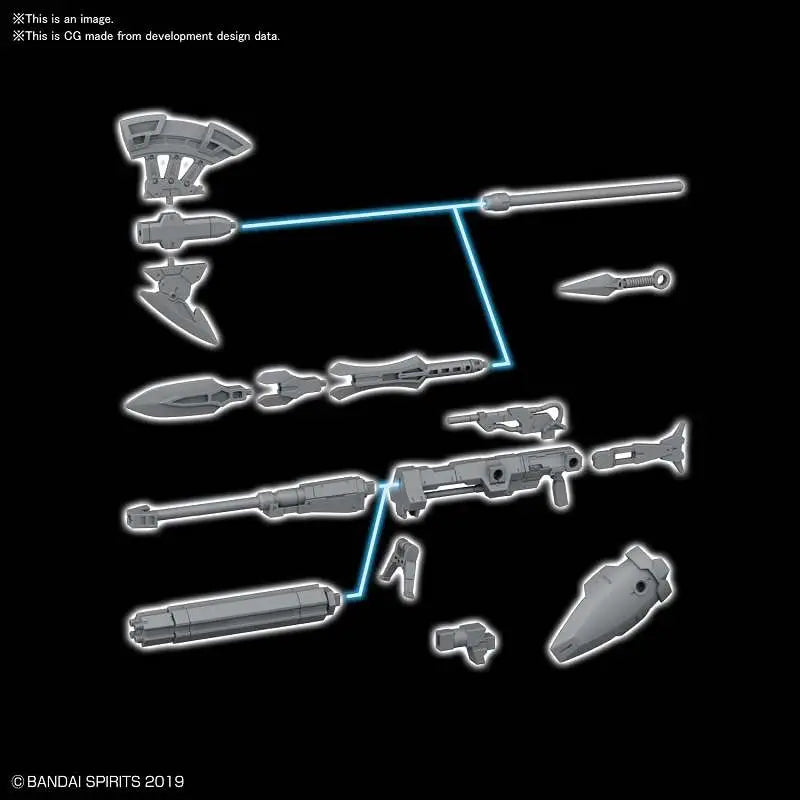 30MM OP WEAPON 1 FOR CIELNOVA 1/144