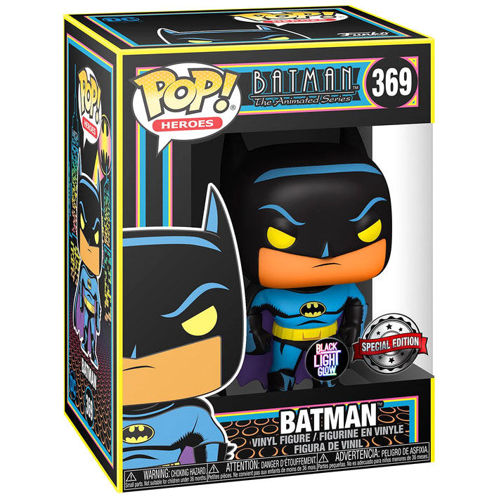 Funko pop dc black light batman multicolor 51725