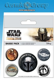 SW THE MANDALORIAN Chapa PACK