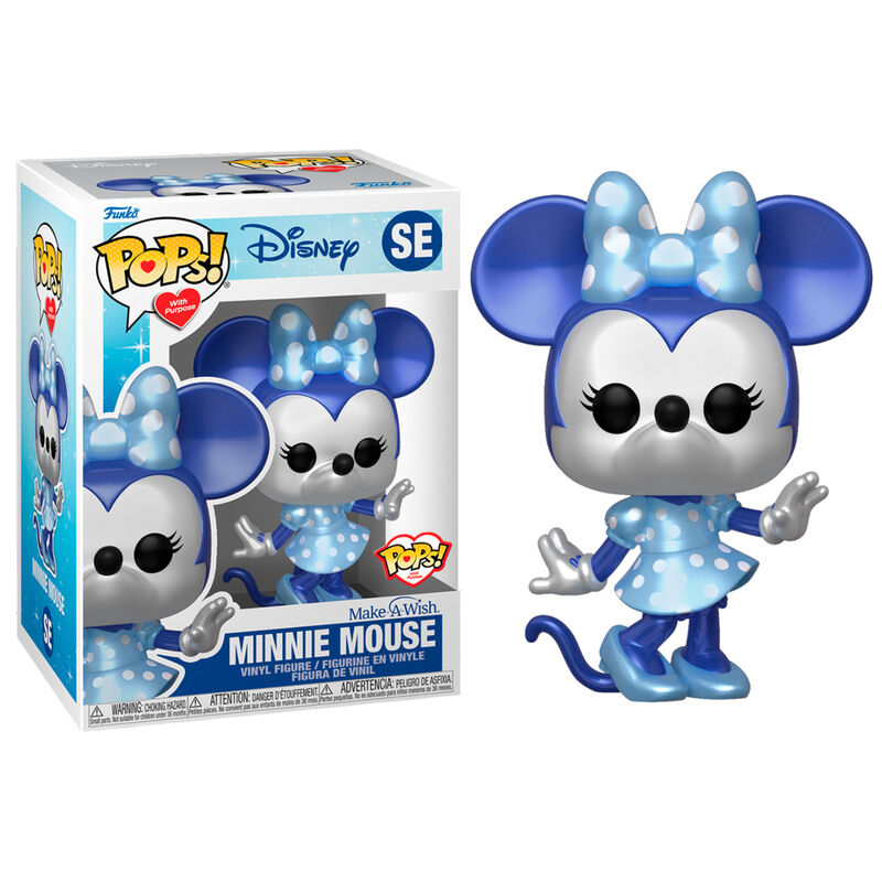Figura POP Disney Make a Wish Minnie Mouse Metallic Frikytopia