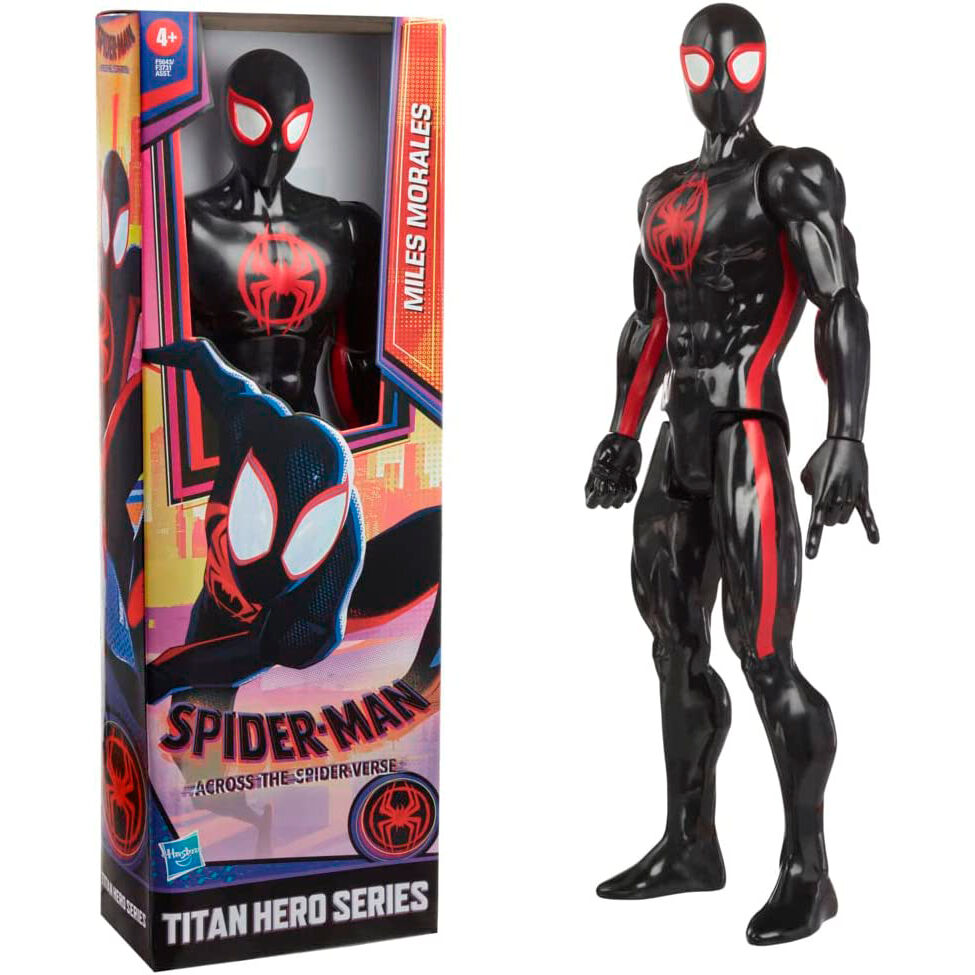 Figura hasbro marvel titan hero series spider man miles morales