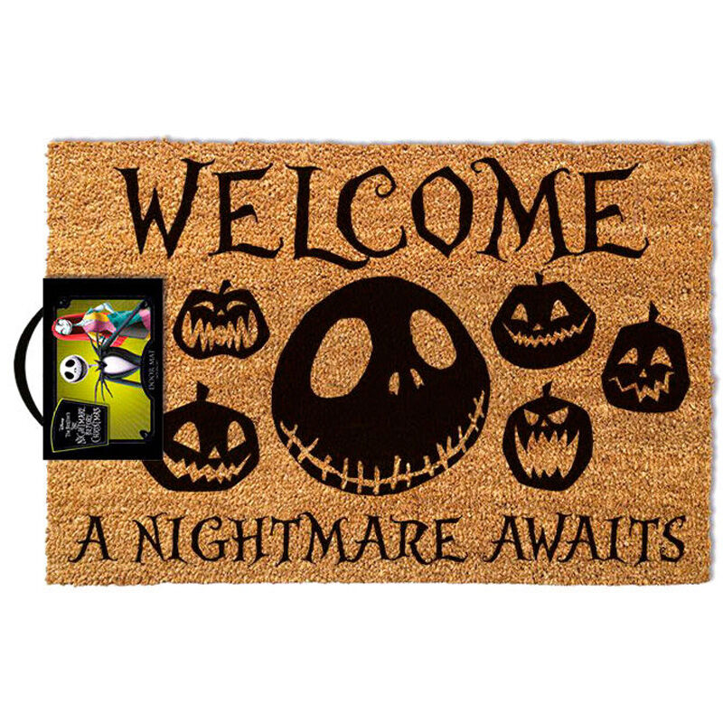 Pesadilla antes de Navidad Felpudo A Nightmare Awaits 40 x 60 cm Frikytopia