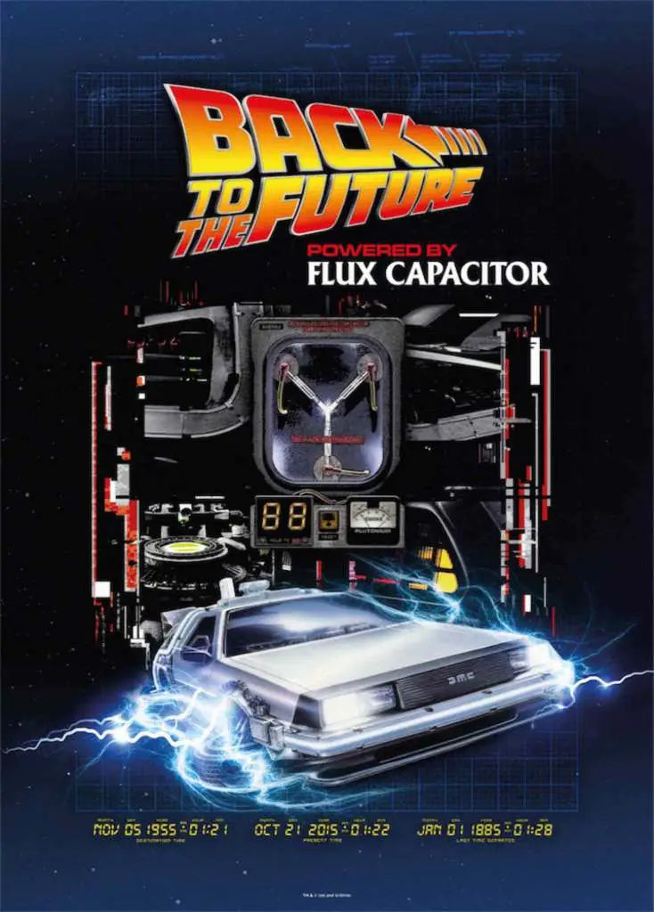 Regreso al Futuro 1000-piece puzzle Powered by Flux Capacitor