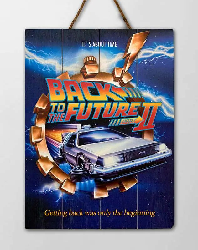 BTTF WOOD Póster 2 Frikytopia