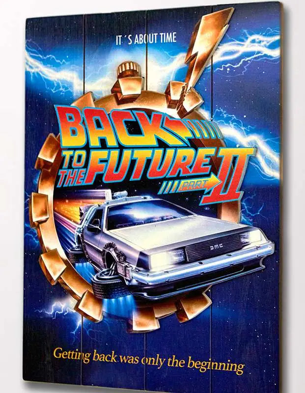 BTTF WOOD Póster 2