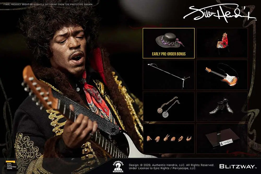 JIMI HENDRIX 1/6 AF