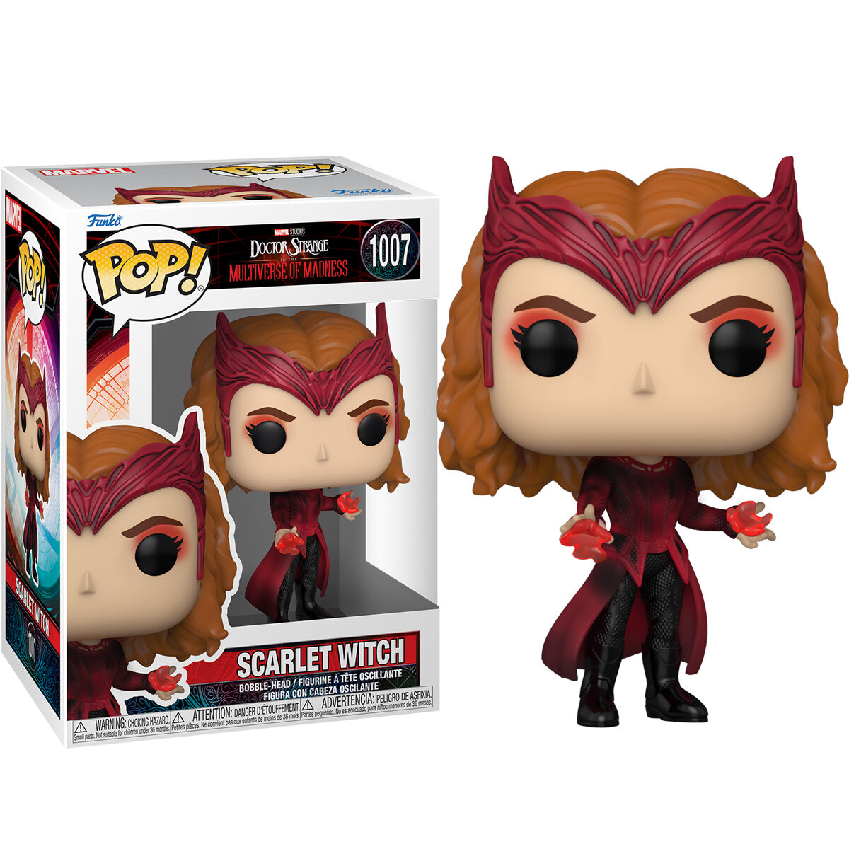 Funko pop doctor strange multiverso de la locura scarlet witch bruja escarlata 60923