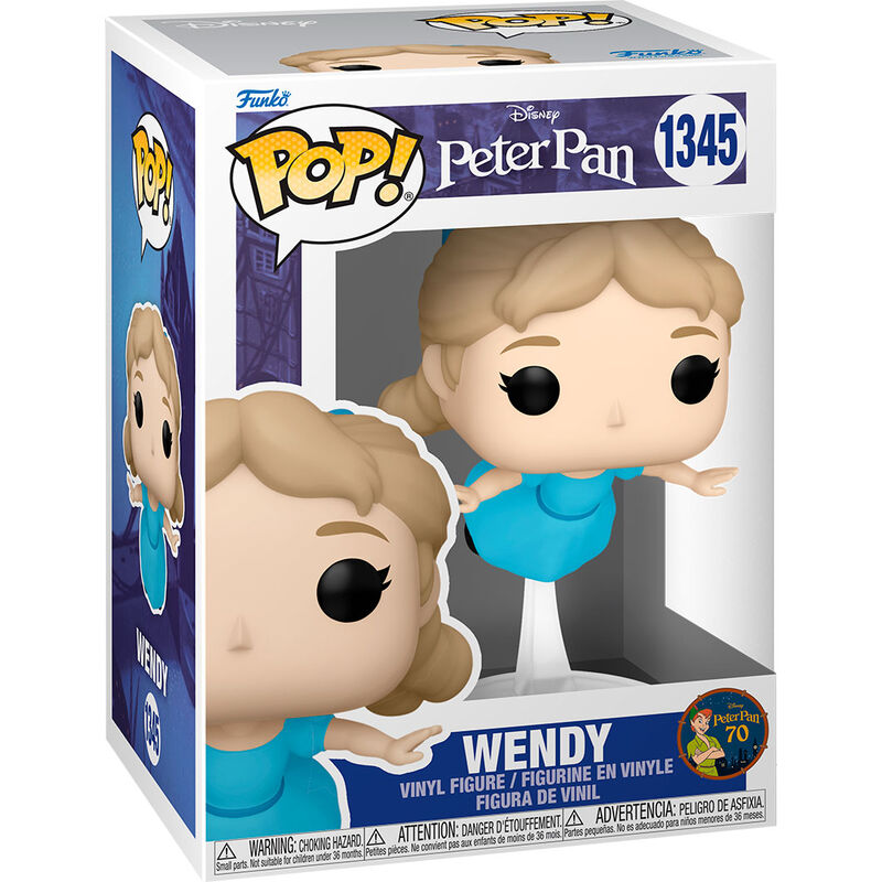 Figura POP Disney Peter Pan 70th Anniversary Wendy Frikytopia