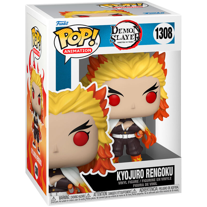 Funko pop kimetsu no yaiba demon slayer kyojuro rengoku 65623 Frikytopia