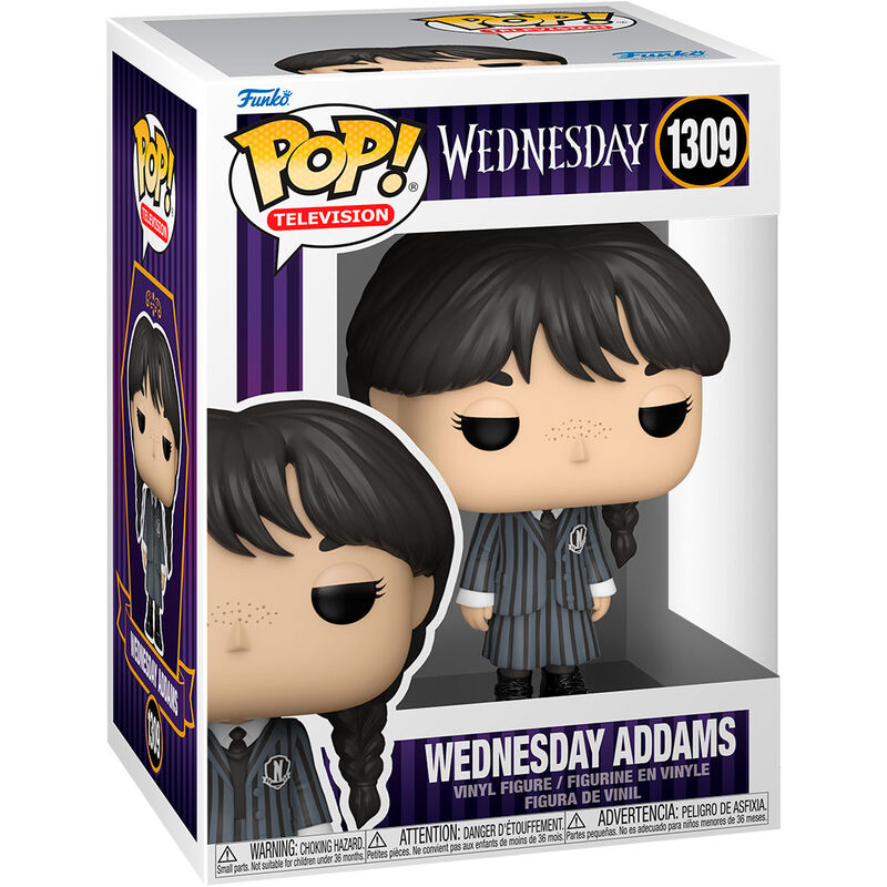 Funko pop series tv wednesday miércoles addams Frikytopia