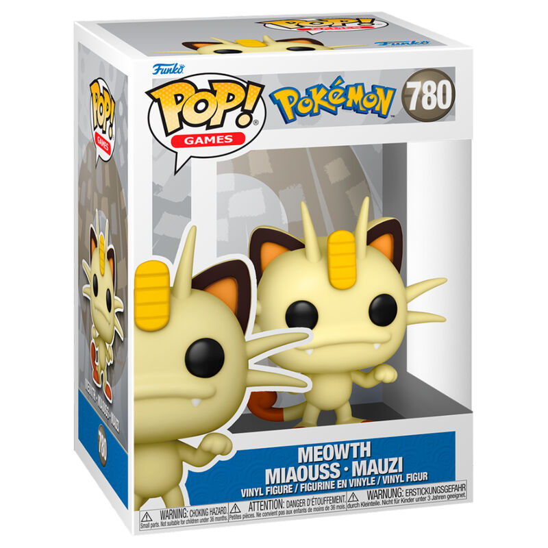 Funko pop pokemon meowth 74630 Frikytopia