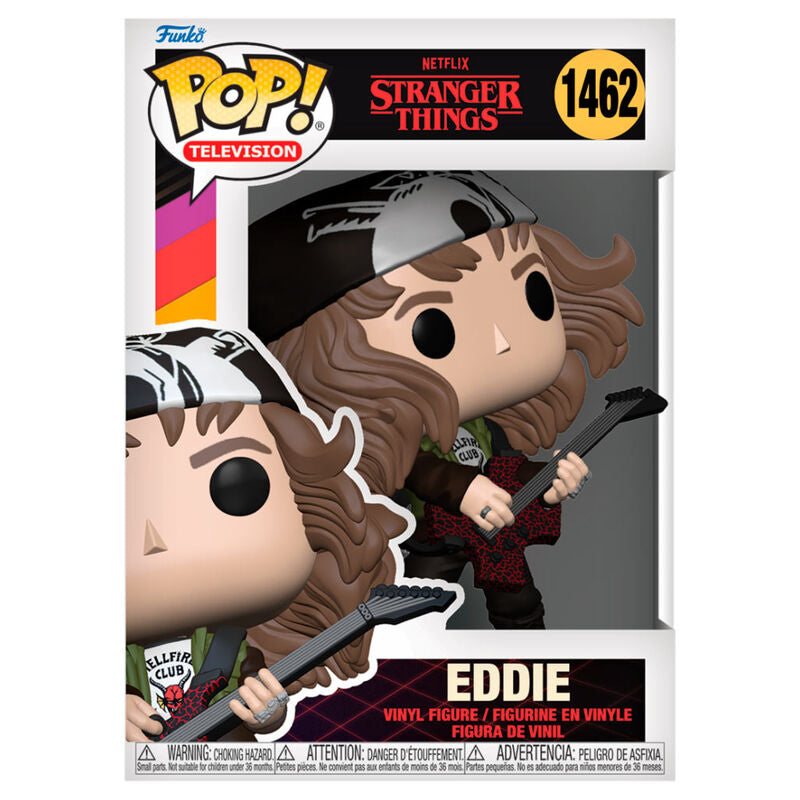 Funko pop series tv stranger things 4 hunter eddie con guitarra 72138 Frikytopia