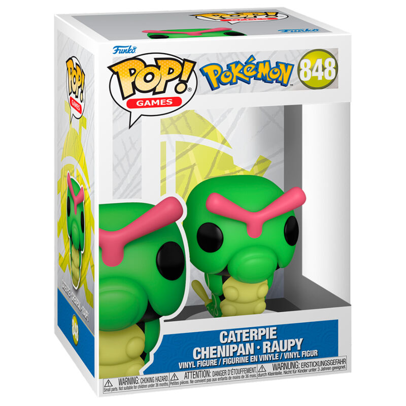 Funko pop pokemon caterpie 74628 Frikytopia