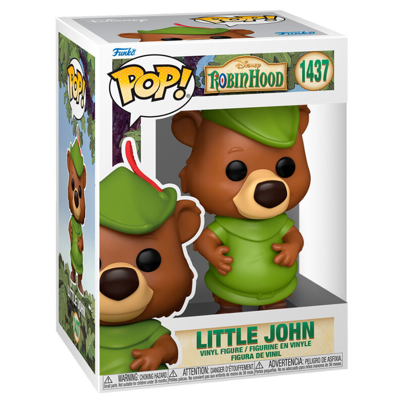 Robin Hood Figura POP! Disney Vinyl Little Jon 9 cm