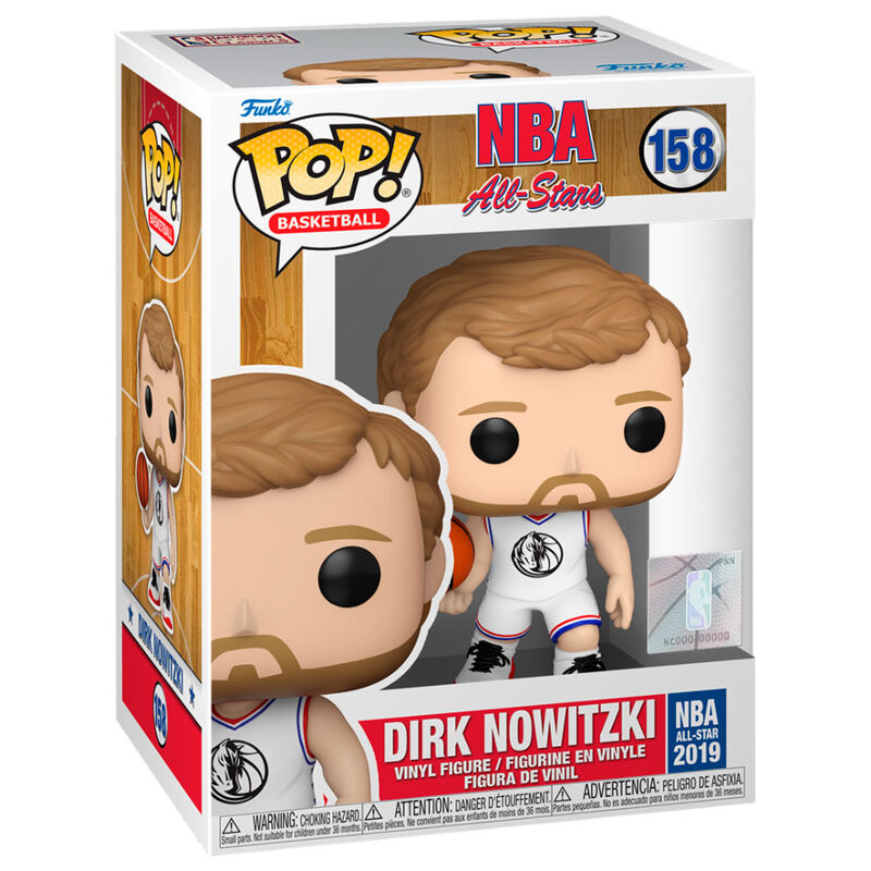 Funko pop deportes nba legends all stars dirk nowitzki (2019) 674 Frikytopia