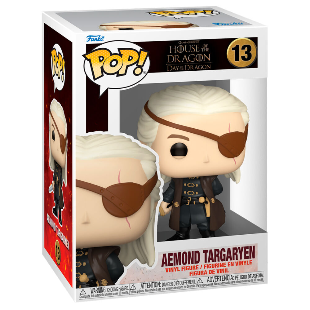 Funko pop casa del dragon aemond targaryen