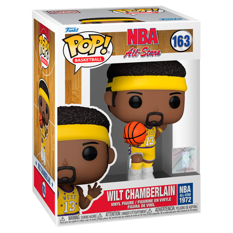 Funko pop deportes nba legends all stars wilt chamberlain (1972)