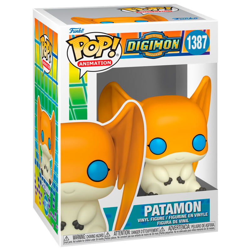 Digimon Figura POP! Animation Vinyl Patamon 9 cm Frikytopia