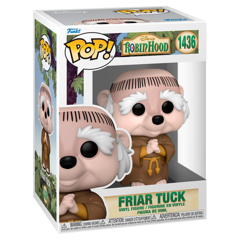 Funko pop disney robin hood fraile tuck 75910 Frikytopia