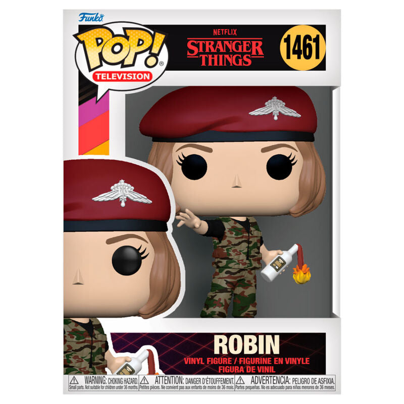 Stranger Things POP! TV Vinyl Figura Hunter Robin with Cocktail 9 Frikytopia