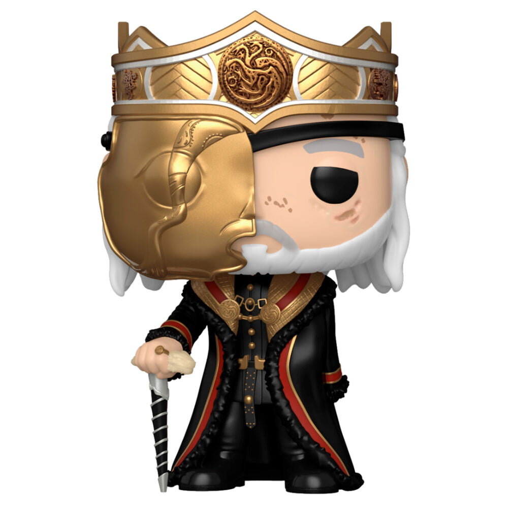 Funko pop casa del dragon viserys con mascara 76474