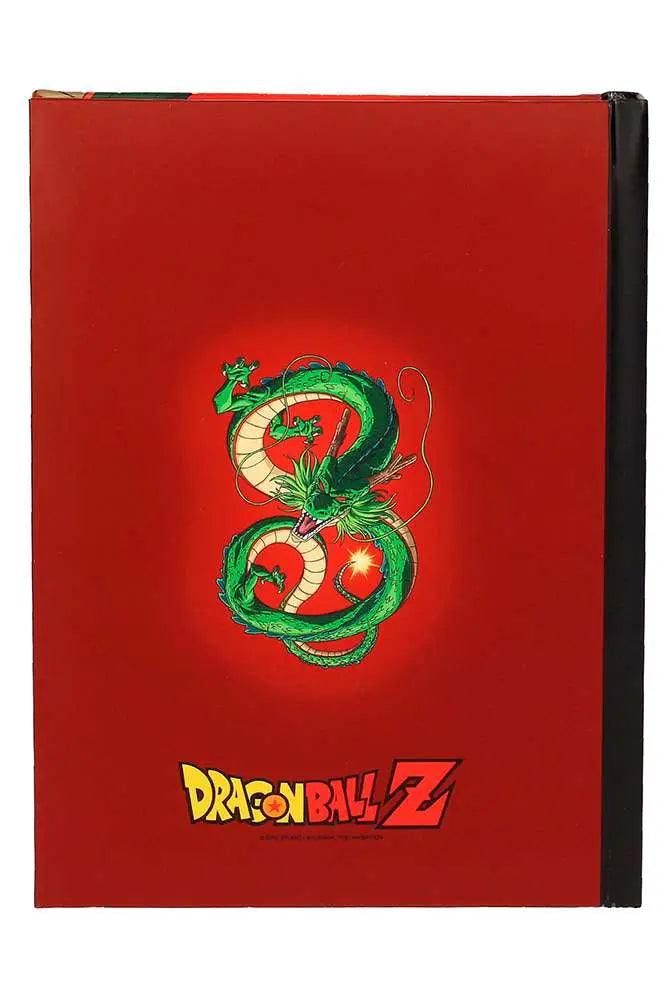 Cuaderno A5 Shenron Dragon Ball con Luces