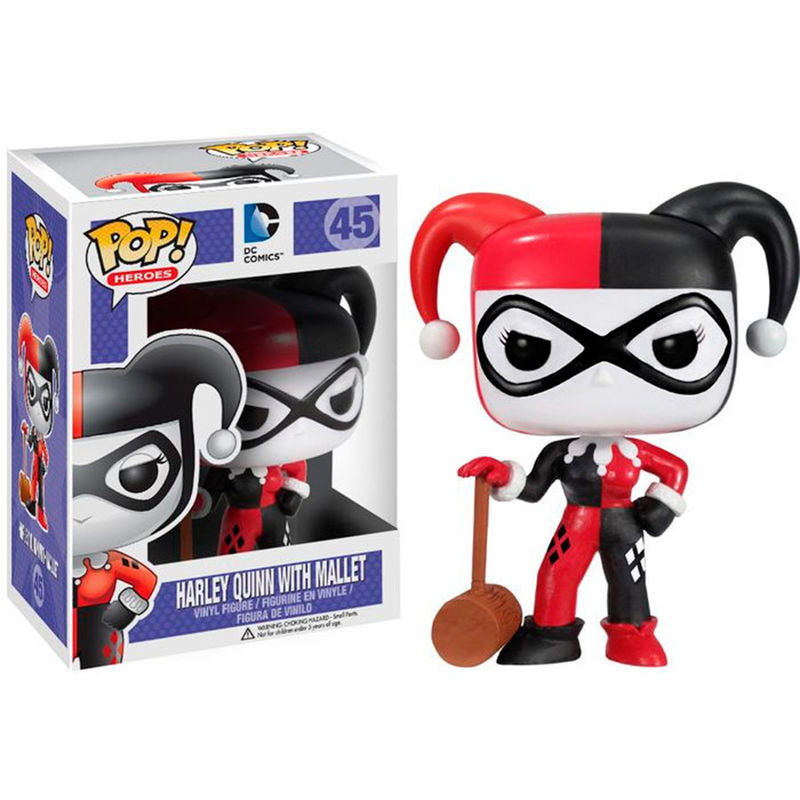 DC Comics POP! Vinyl Figura Harley Quinn & Mallet 9 cm Frikytopia