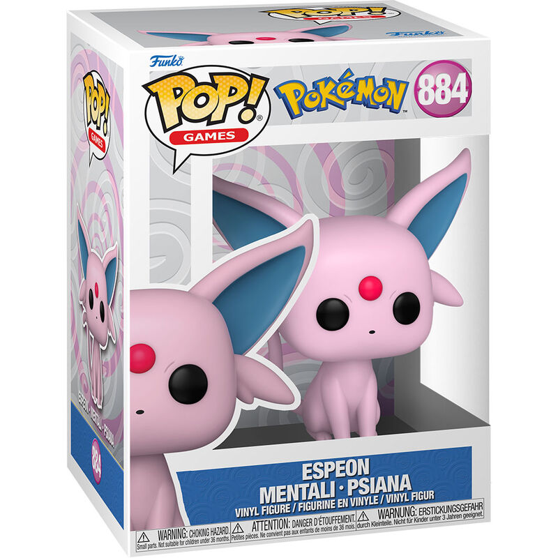 Pokemon POP Games Figura Espeon EMEA 9 cm Frikytopia