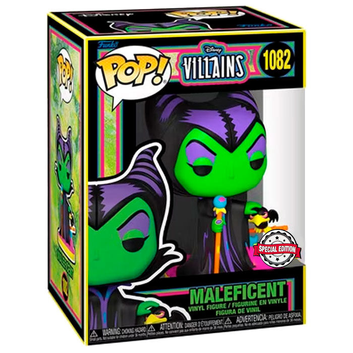 Funko pop disney villanos malefica edicion especial brillante