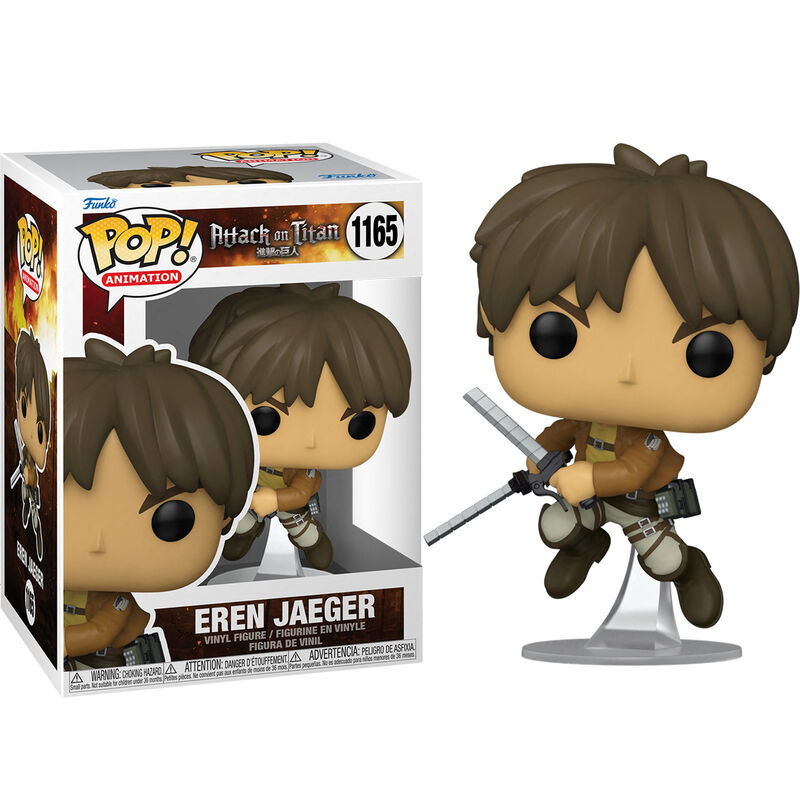 Figura POP Attack On Titan Eren Jaeger segunda version Frikytopia