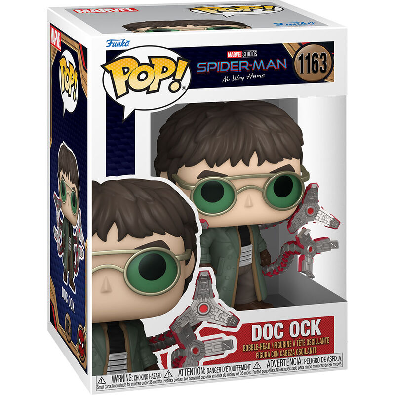 Spider-Man No Way Home Figura POP Marvel Doc Ock 9 cm Frikytopia