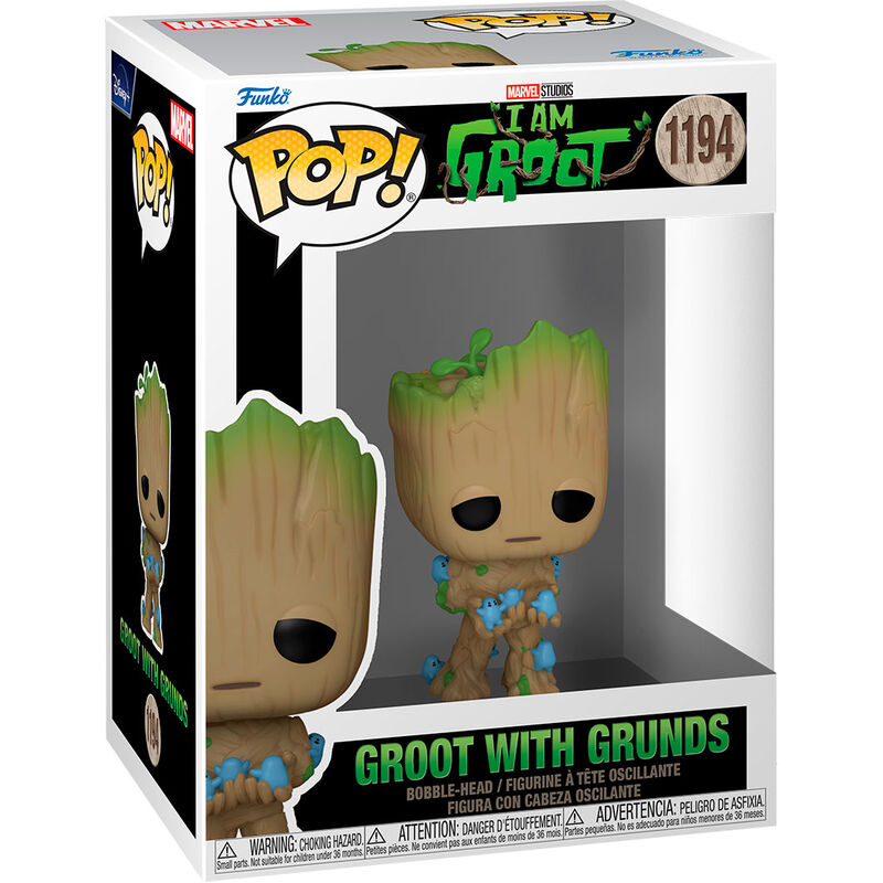 Funko pop marvel guardianes galaxia groot with grunds 70652 Frikytopia