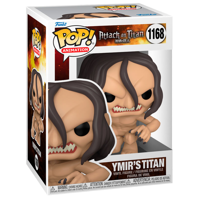 Funko pop attack on titan titan ymir