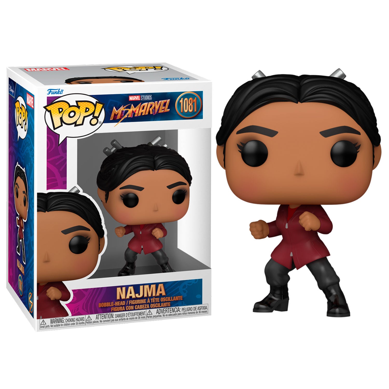 Funko pop marvel ms marvel najma 59499 Frikytopia