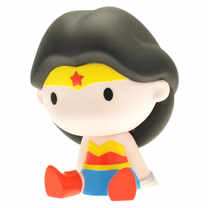 Figura hucha plastoy dc comics wonder woman liga de la justicia