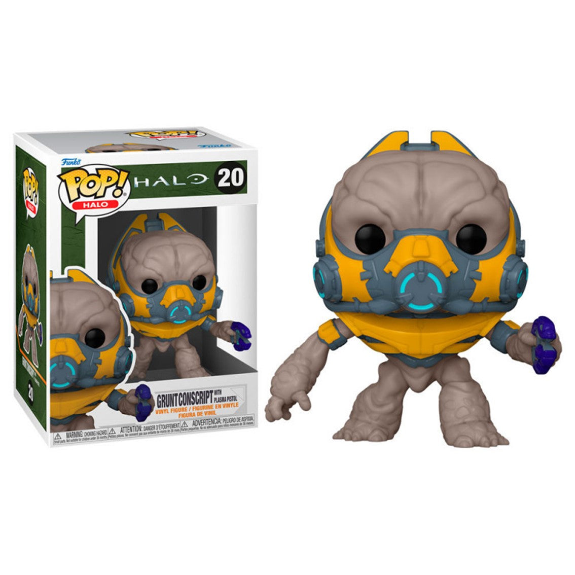 Funko pop videojuegos halo infinite grunt con pistola de plasma 5 Frikytopia