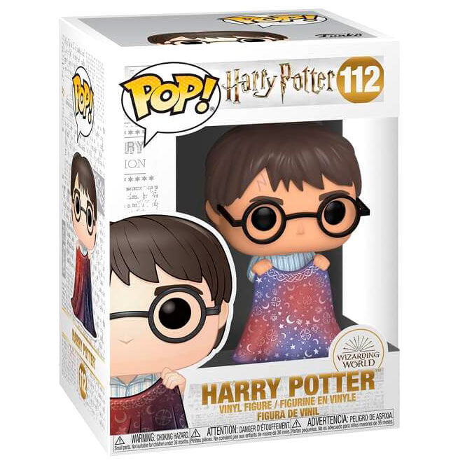 Funko Pop Harry Potter Harry con Capa de la Invisibilidad 112