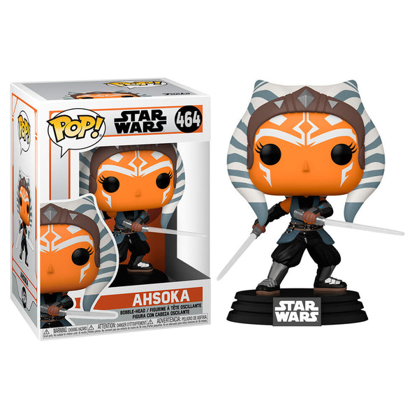 Funko Pop Star Wars The Mandalorian Ahsoka Tano con Sables 468