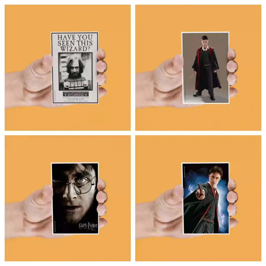 Set 4 imanes lenticulares Harry Potter surtido