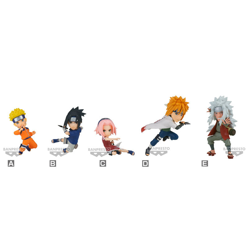Figura banpresto naruto world collectable figure 1 unidad aleator Frikytopia