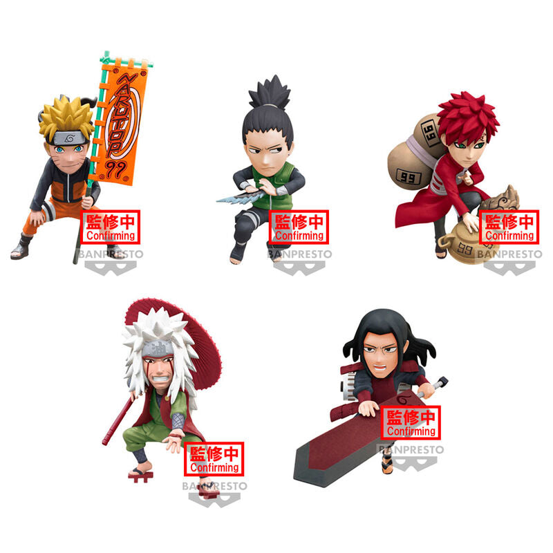 Figura banpresto naruto world collectable figure narutop99 vol 1 Frikytopia