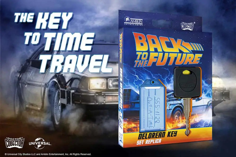 BTTF DELOREAN KEY SET Réplica Frikytopia