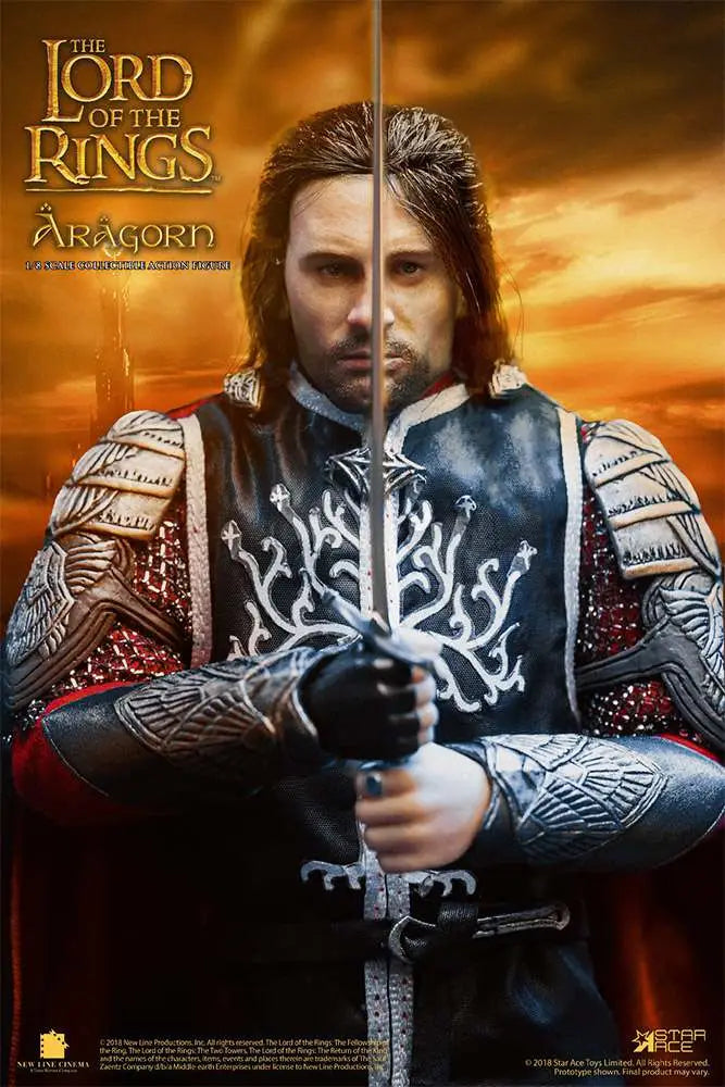 Figura Real Master Aragorn El Señor de los Anillos 23cm