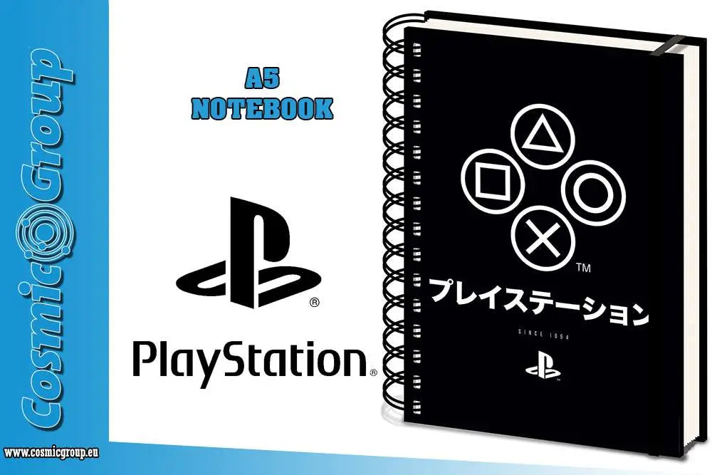 PLAYSTATION ONYX Libreta Frikytopia