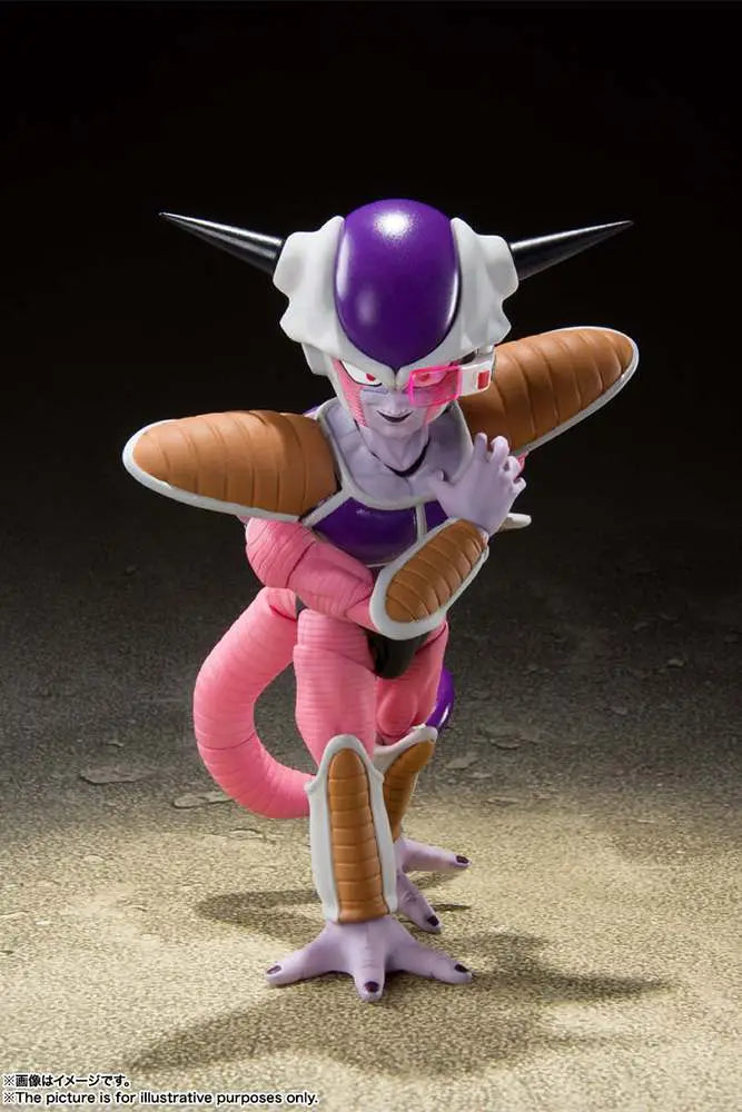 Frieza first form & frieza pod set fig. 11 cm dragon ball z sh figuarts re - run