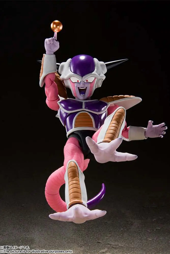 Frieza first form & frieza pod set fig. 11 cm dragon ball z sh figuarts re - run