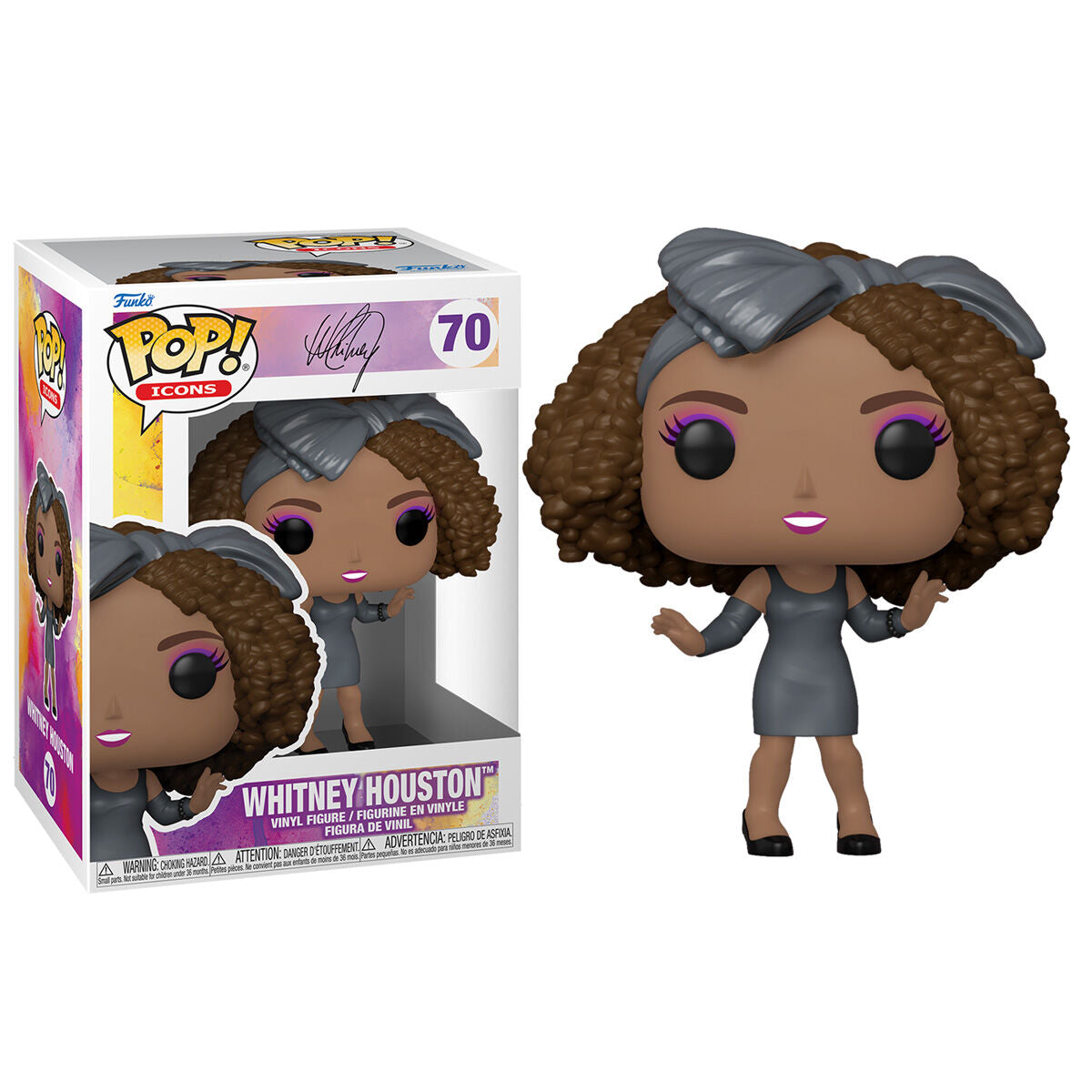 Funko pop rocks estrellas de la musica whitney houston 61354 Frikytopia