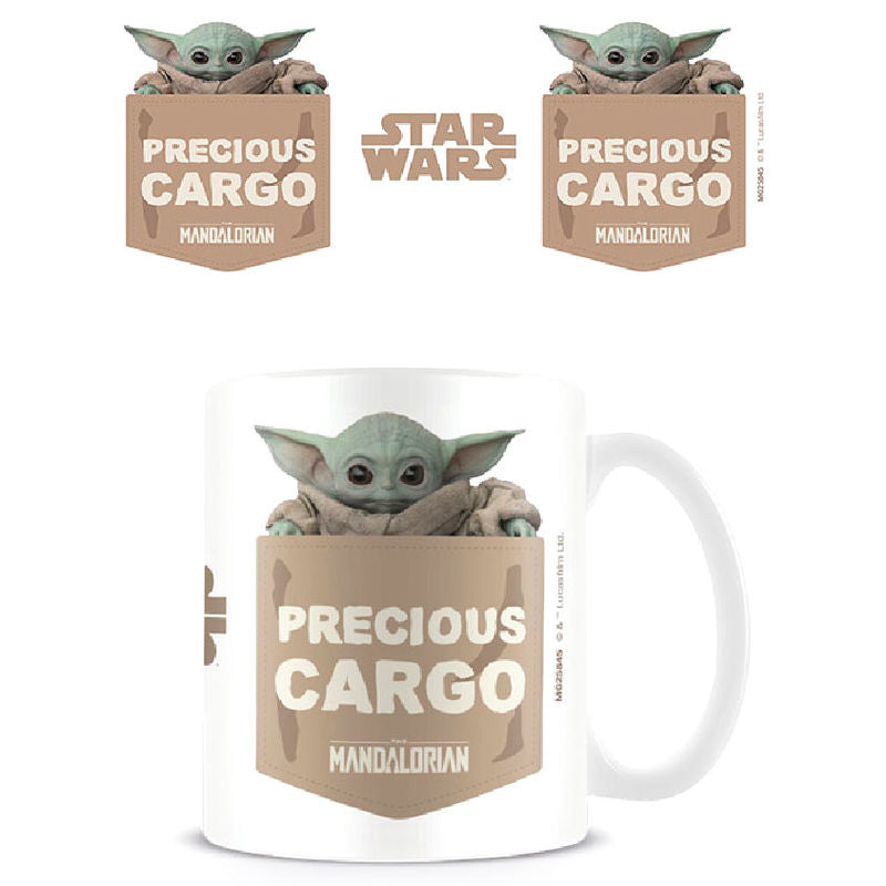 Taza paladone star wars the mandalorian precious cargo Frikytopia
