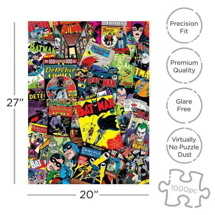 DC BATMAN COLLAGE 1000 PCS Puzle